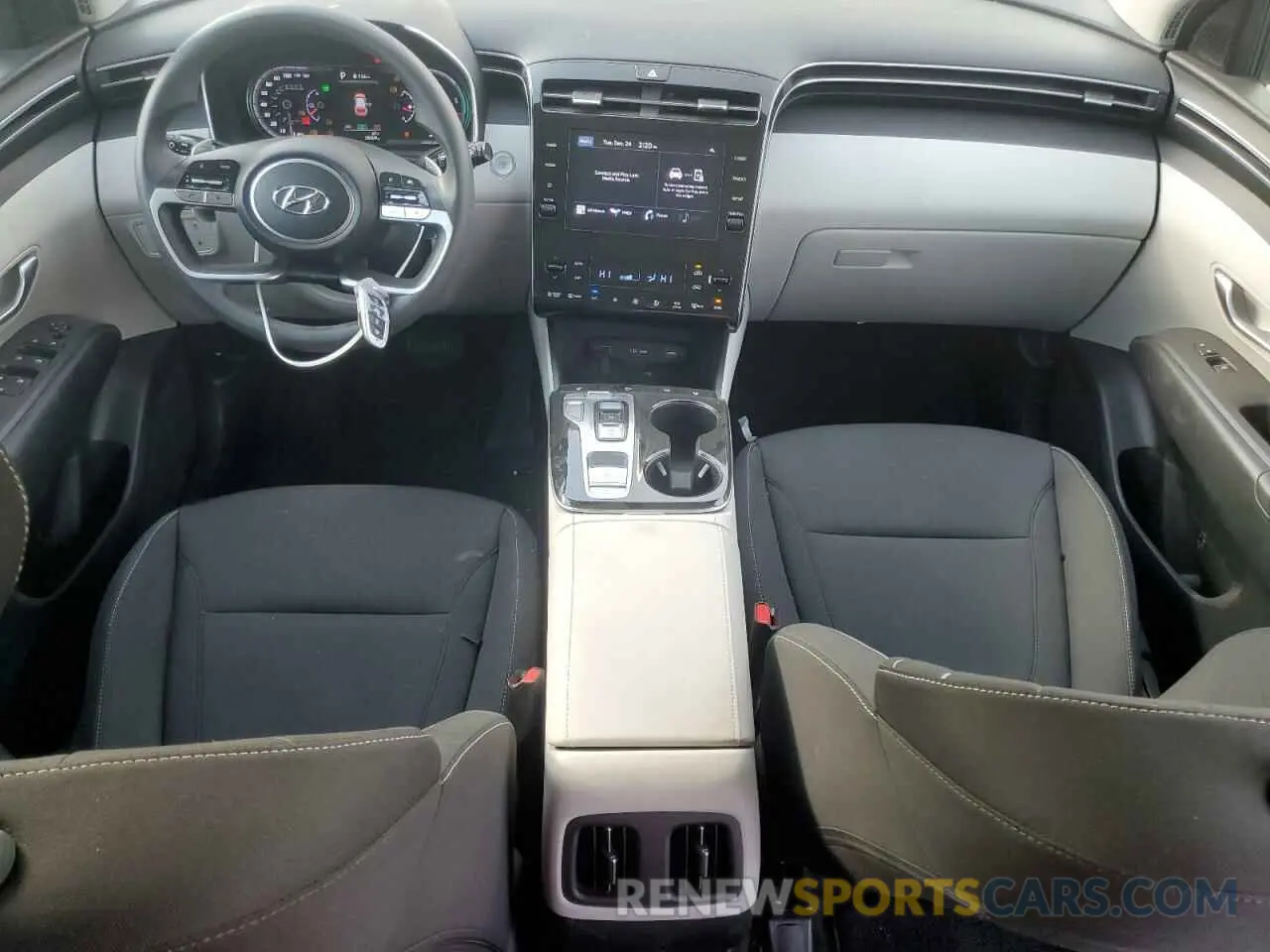 8 fotografías del automóvil dañado KM8JBDA21NU047586 HYUNDAI TUCSON 2022