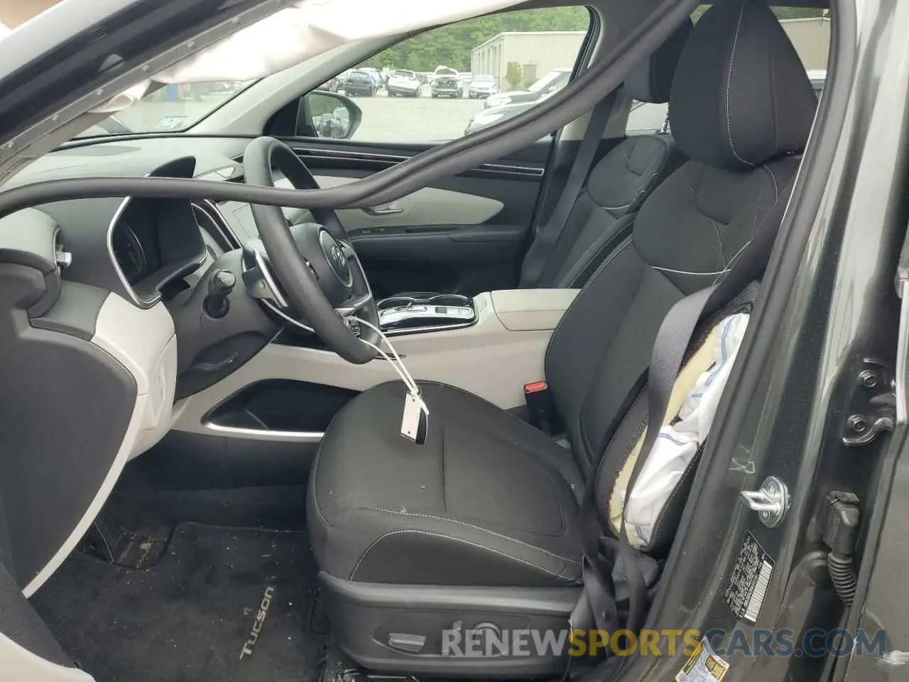 7 fotografías del automóvil dañado KM8JBDA28NU051361 HYUNDAI TUCSON 2022
