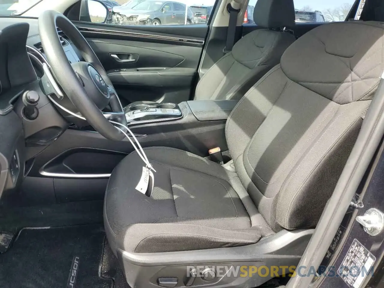 7 fotografías del automóvil dañado KM8JBDA2XNU056478 HYUNDAI TUCSON 2022
