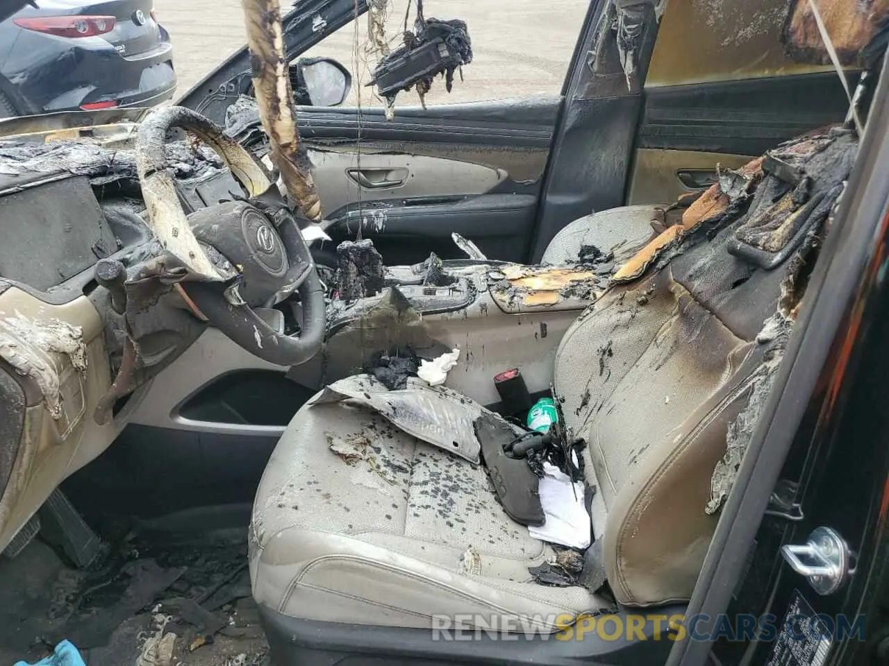 7 fotografías del automóvil dañado KM8JCCA13NU025216 HYUNDAI TUCSON 2022