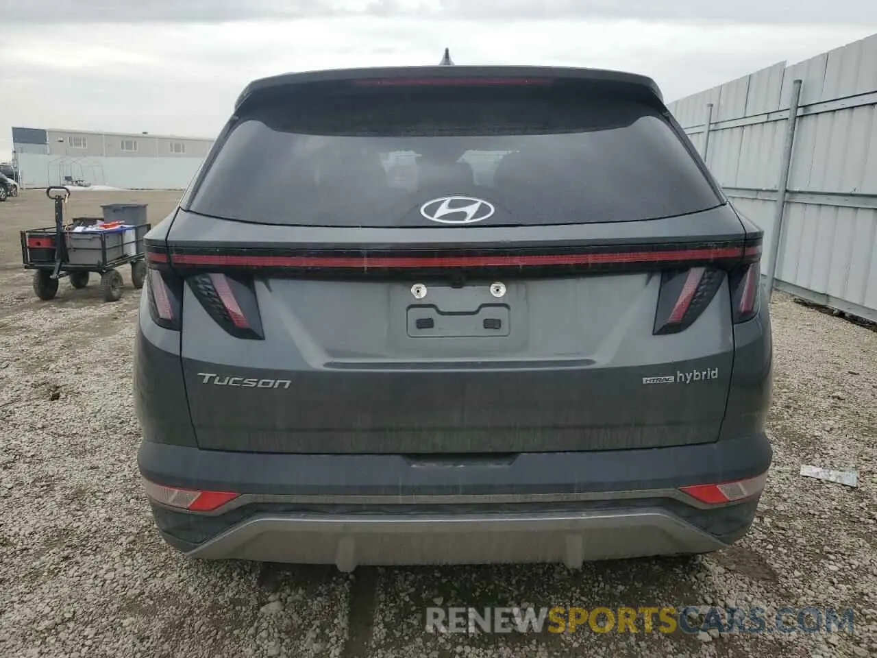 6 fotografías del automóvil dañado KM8JCCA18NU050466 HYUNDAI TUCSON 2022