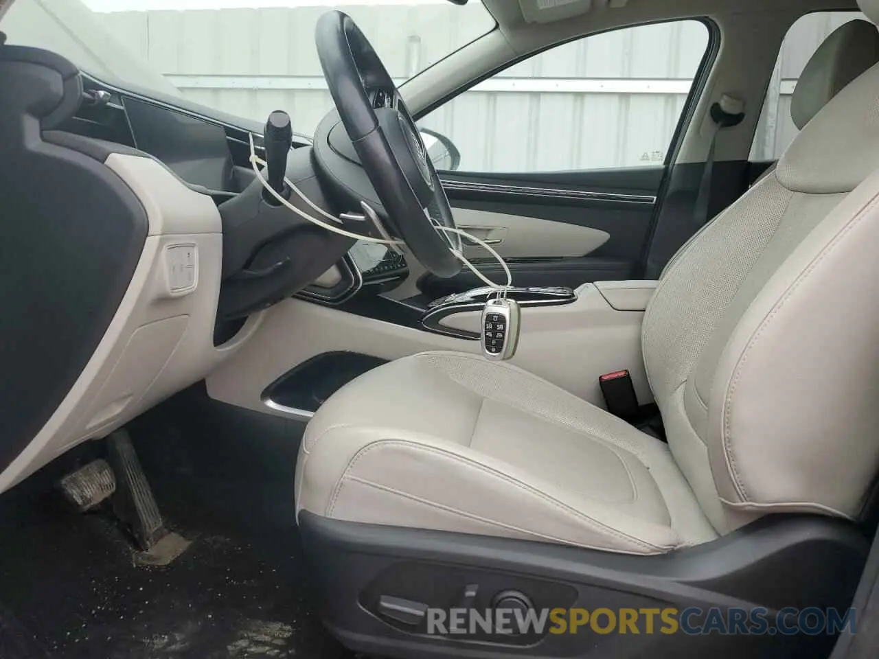 7 fotografías del automóvil dañado KM8JCCA18NU050466 HYUNDAI TUCSON 2022
