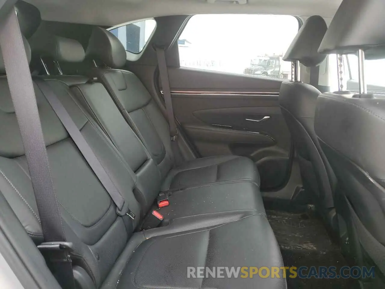 10 fotografías del automóvil dañado KM8JCCAE7NU161545 HYUNDAI TUCSON 2022