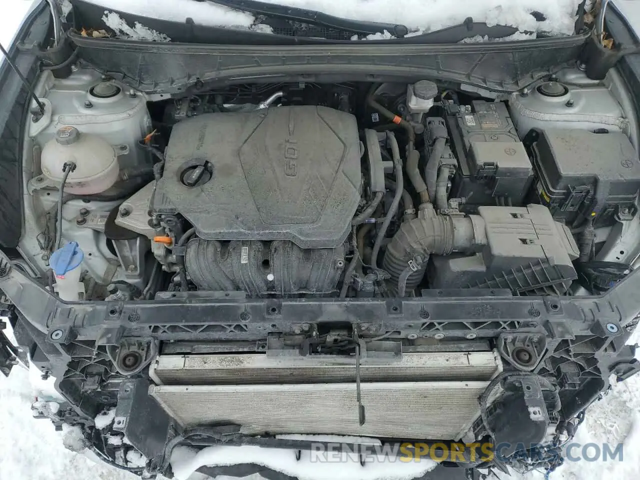 11 fotografías del automóvil dañado KM8JCCAE7NU161545 HYUNDAI TUCSON 2022