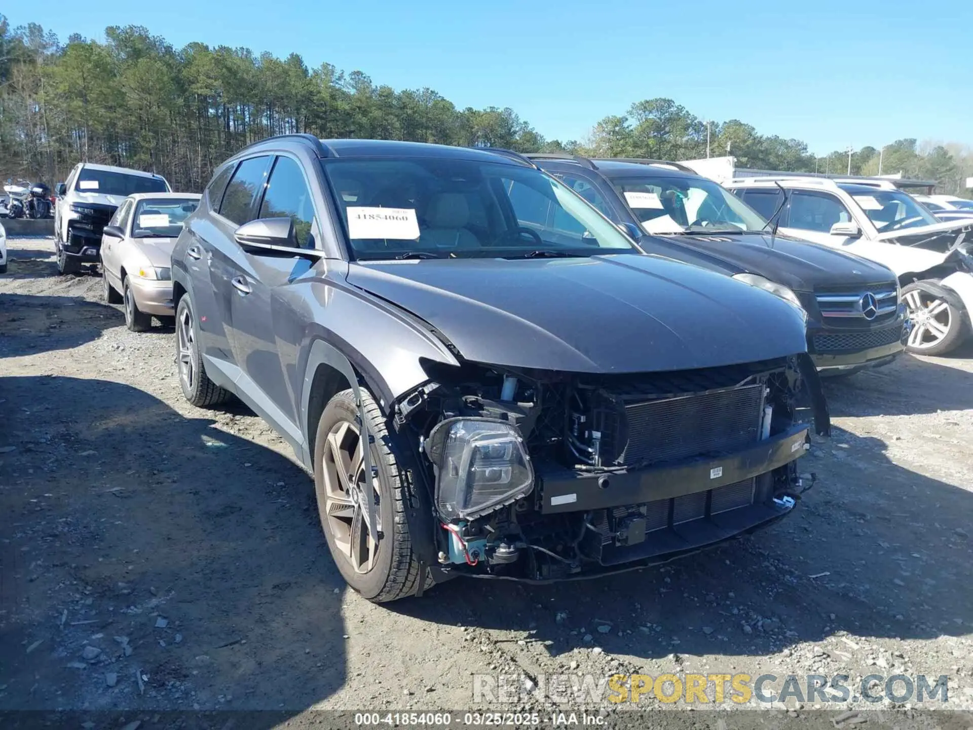 1 fotografías del automóvil dañado KM8JE3AE1NU054386 HYUNDAI TUCSON 2022