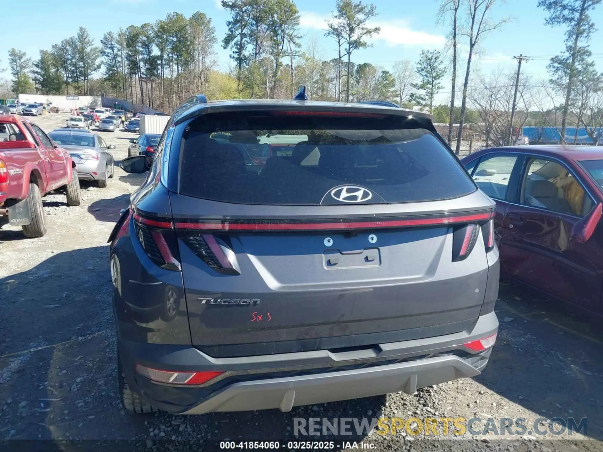 16 fotografías del automóvil dañado KM8JE3AE1NU054386 HYUNDAI TUCSON 2022