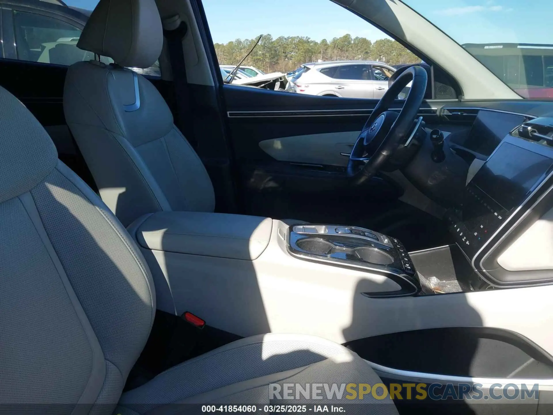 5 fotografías del automóvil dañado KM8JE3AE1NU054386 HYUNDAI TUCSON 2022