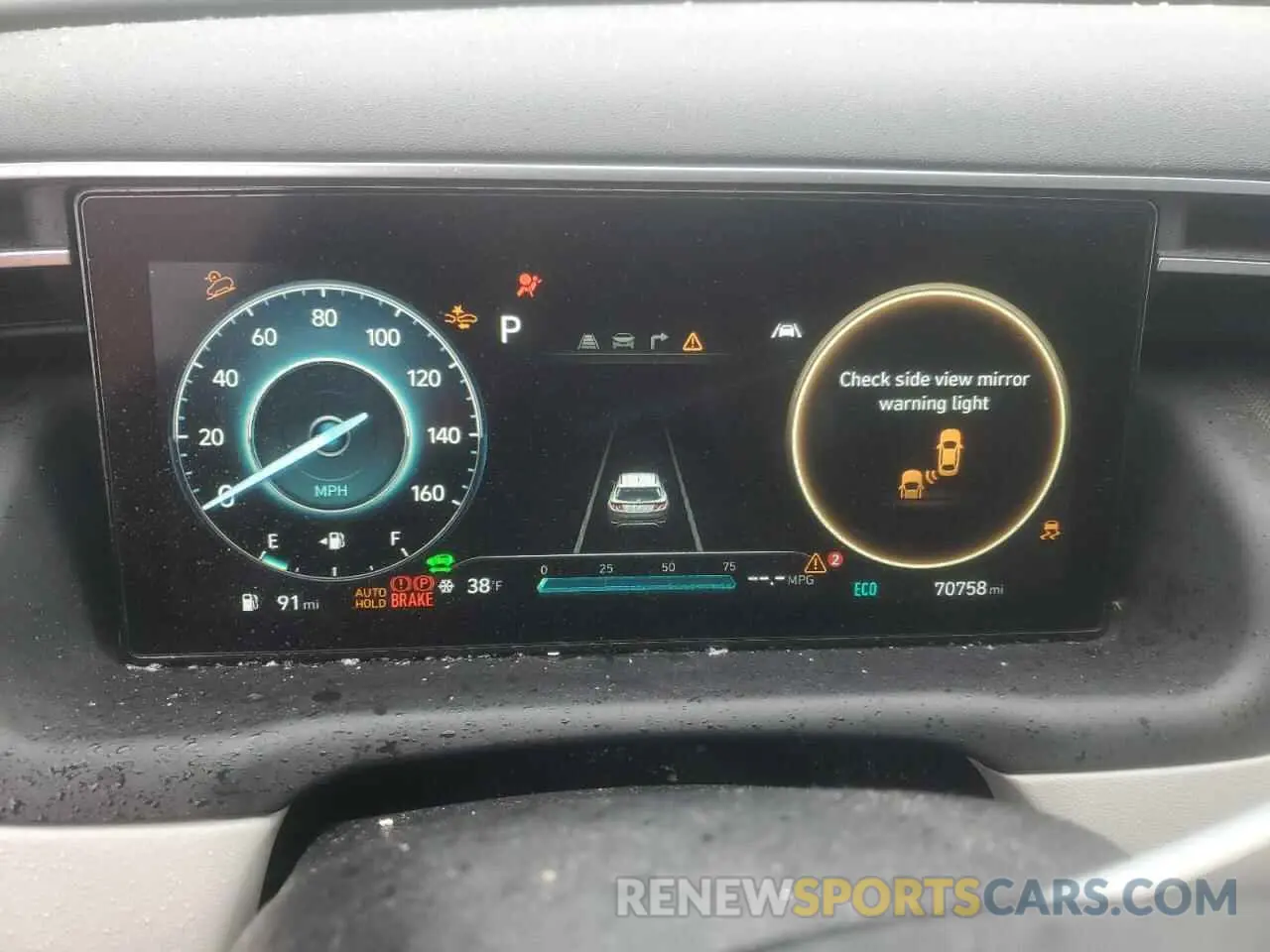 9 fotografías del automóvil dañado KM8JECA10NU047815 HYUNDAI TUCSON 2022