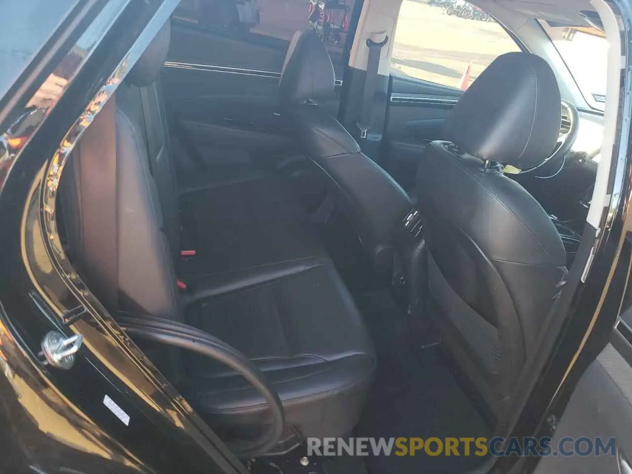 12 fotografías del automóvil dañado KM8JECA11NU082931 HYUNDAI TUCSON 2022