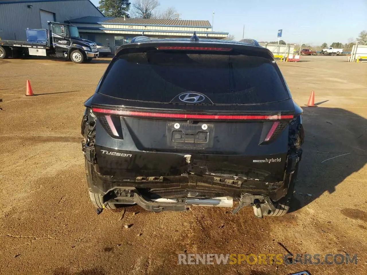 6 fotografías del automóvil dañado KM8JECA11NU082931 HYUNDAI TUCSON 2022