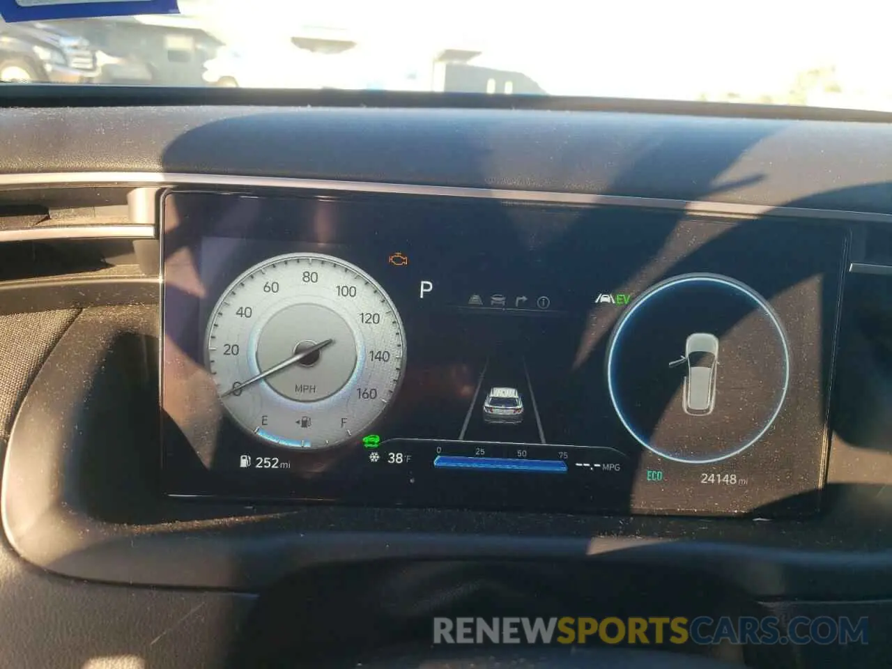 9 fotografías del automóvil dañado KM8JECA11NU082931 HYUNDAI TUCSON 2022