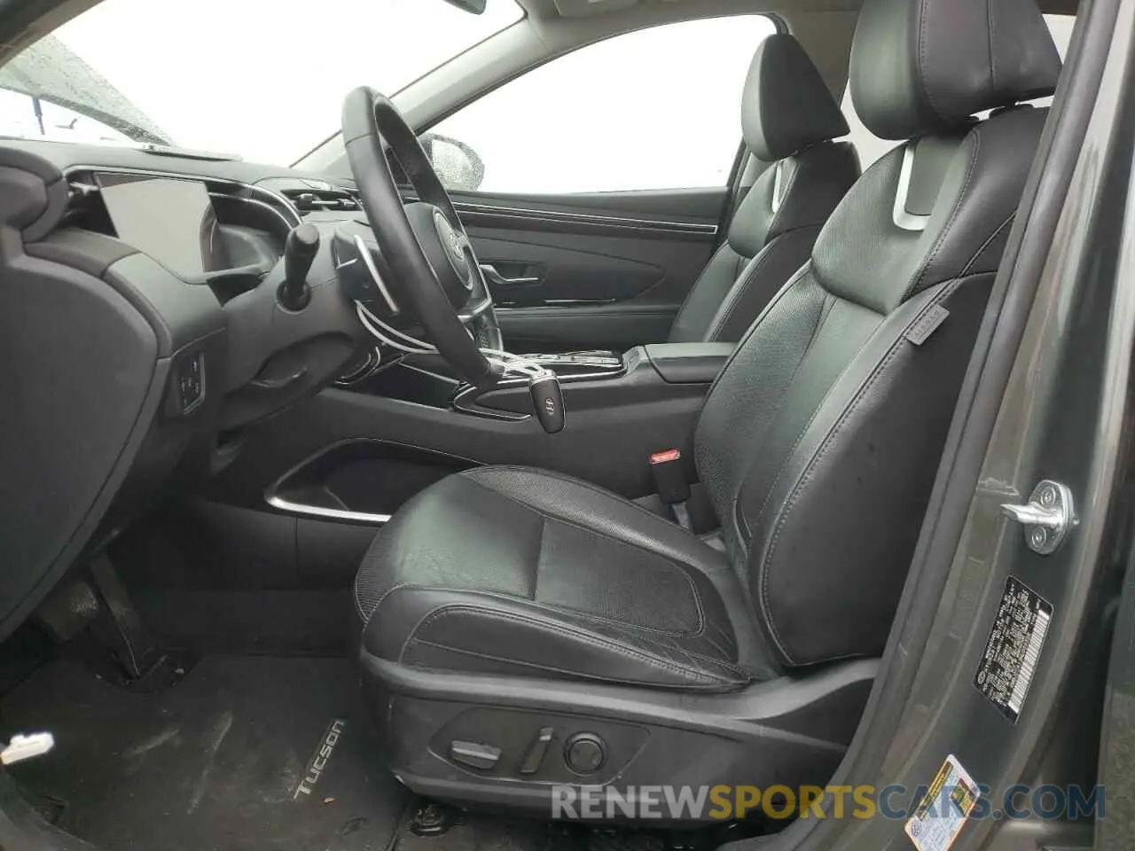 7 fotografías del automóvil dañado KM8JECA13NU059358 HYUNDAI TUCSON 2022