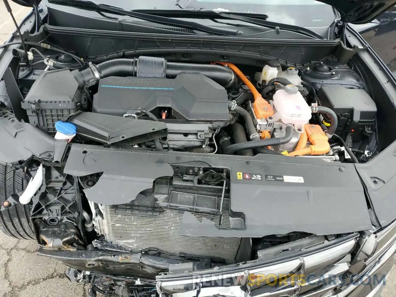 12 fotografías del automóvil dañado KM8JECA17NU051327 HYUNDAI TUCSON 2022