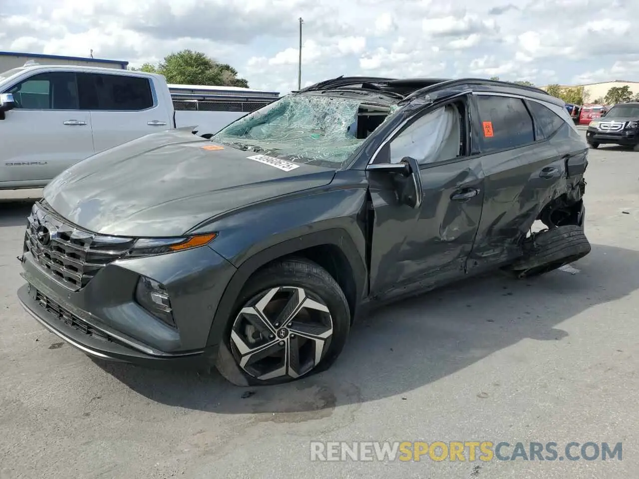 1 fotografías del automóvil dañado KM8JECA18NU064961 HYUNDAI TUCSON 2022