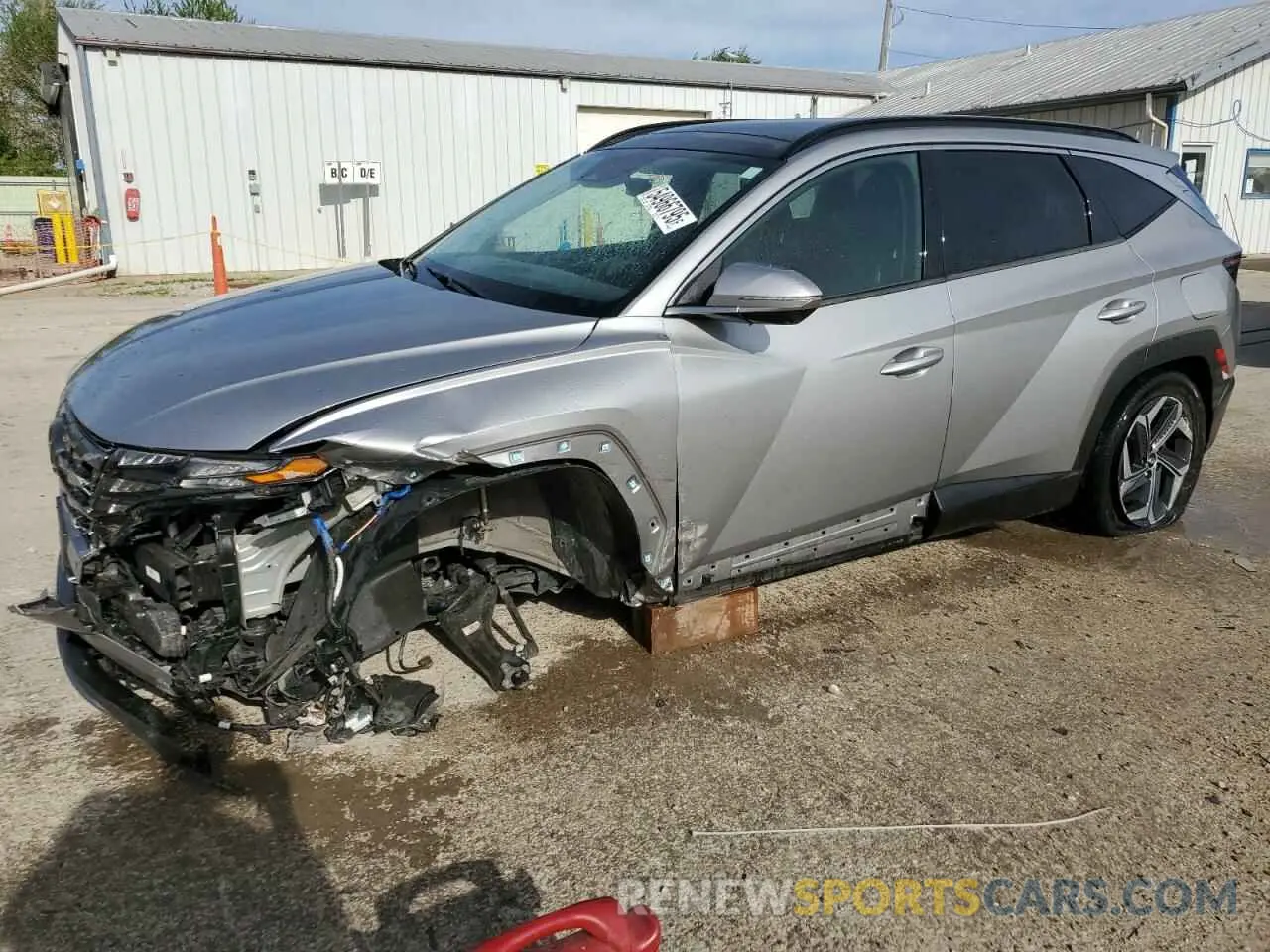 1 fotografías del automóvil dañado KM8JECAE7NU080619 HYUNDAI TUCSON 2022