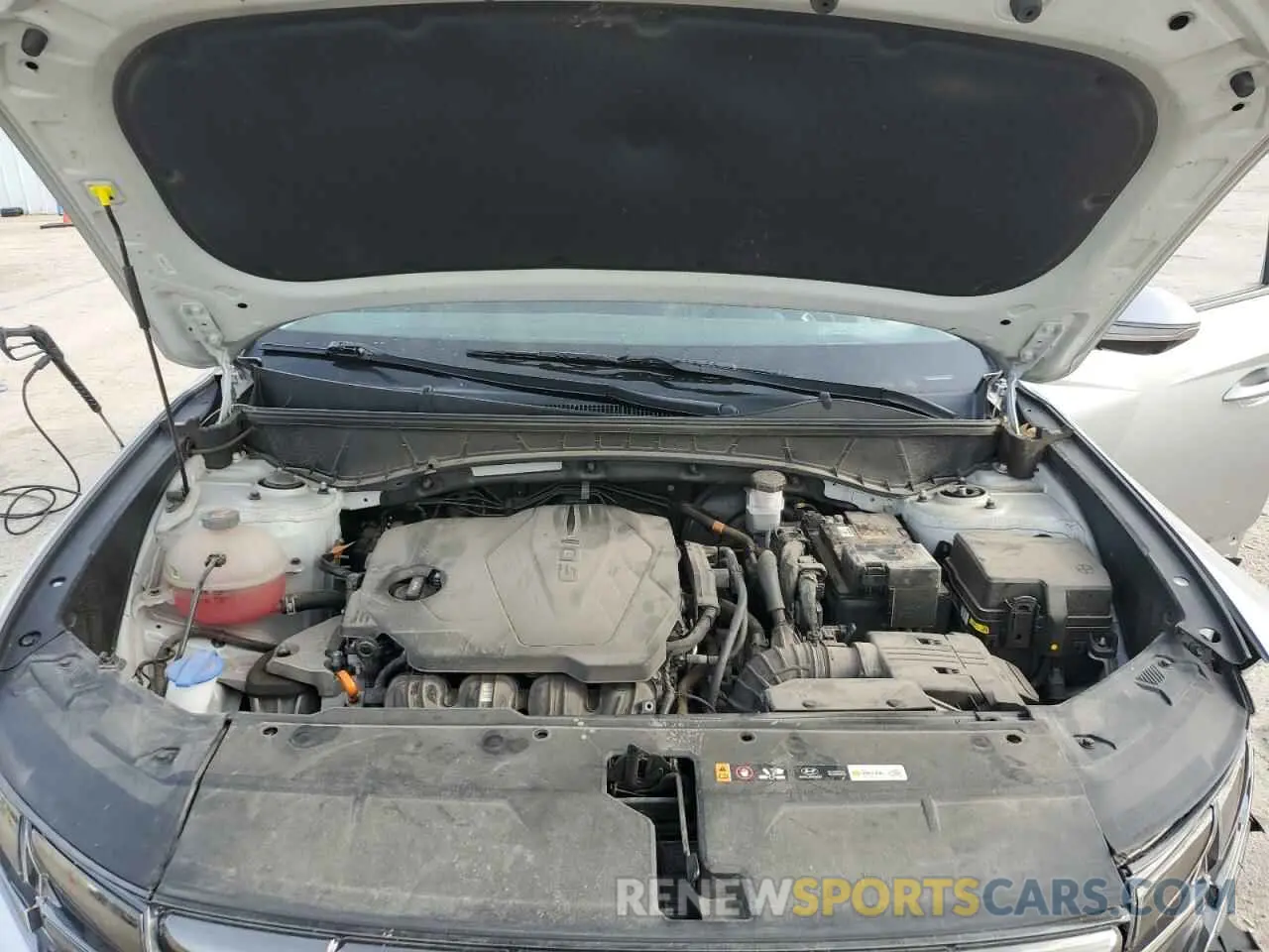 12 fotografías del automóvil dañado KM8JECAE7NU080619 HYUNDAI TUCSON 2022