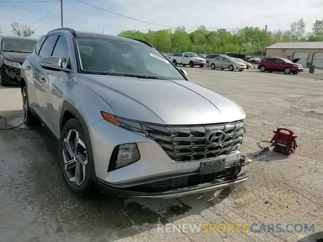 15 fotografías del automóvil dañado KM8JECAE7NU080619 HYUNDAI TUCSON 2022