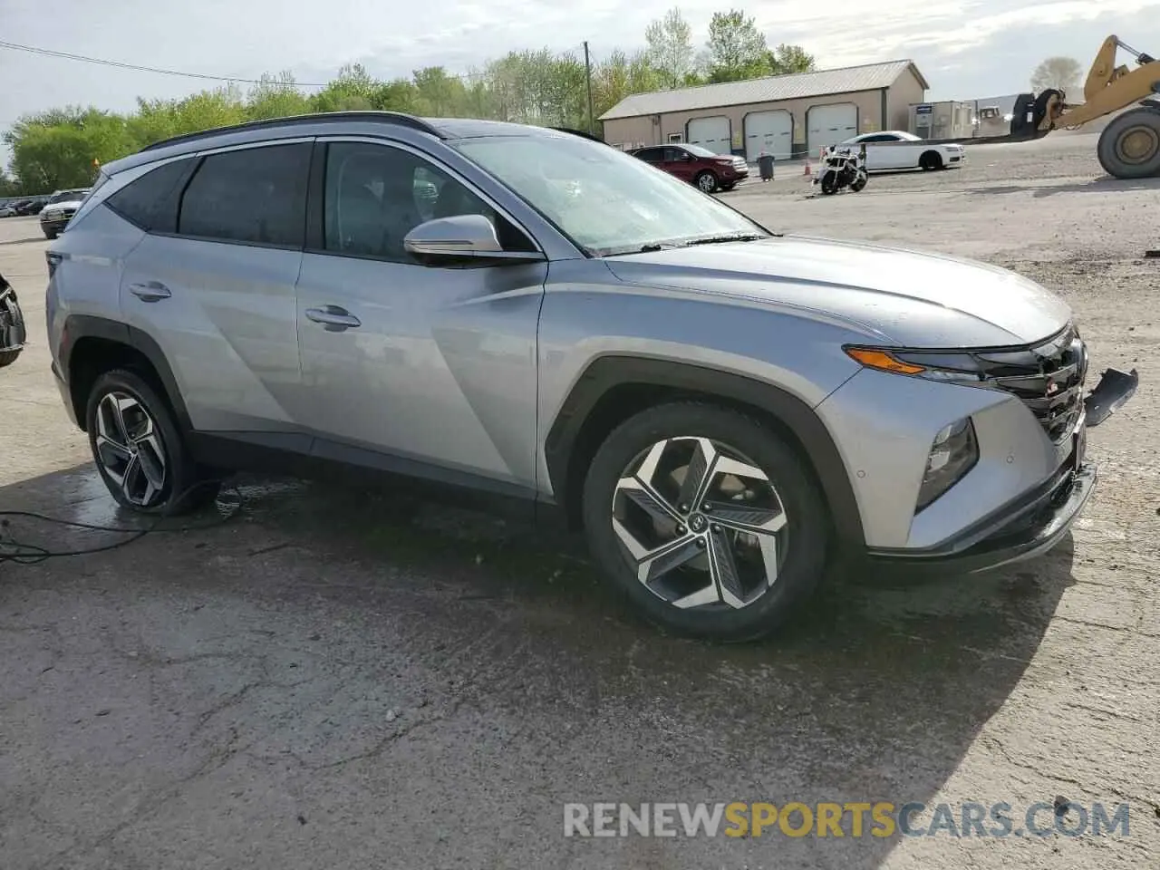 4 fotografías del automóvil dañado KM8JECAE7NU080619 HYUNDAI TUCSON 2022