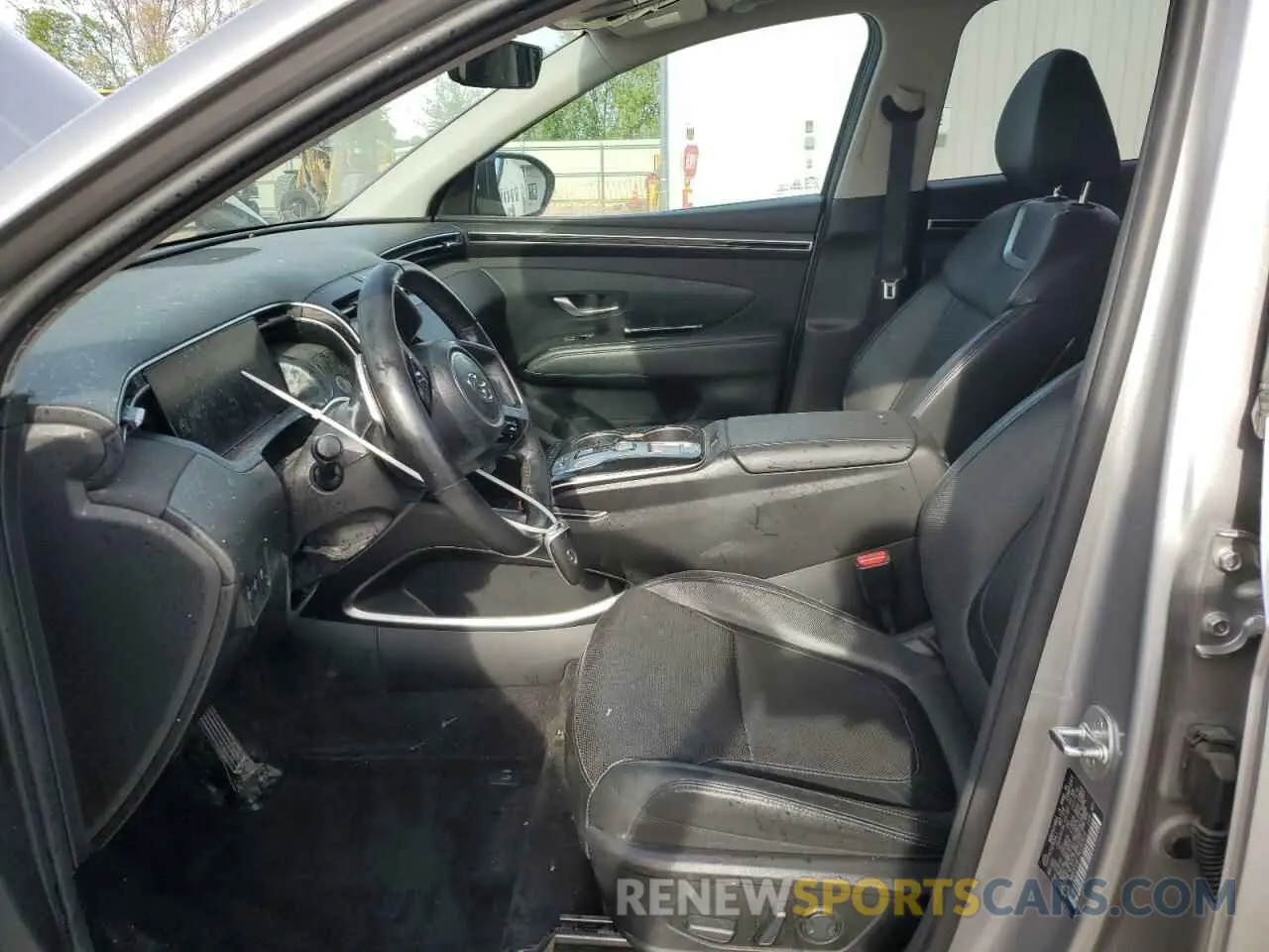 7 fotografías del automóvil dañado KM8JECAE7NU080619 HYUNDAI TUCSON 2022