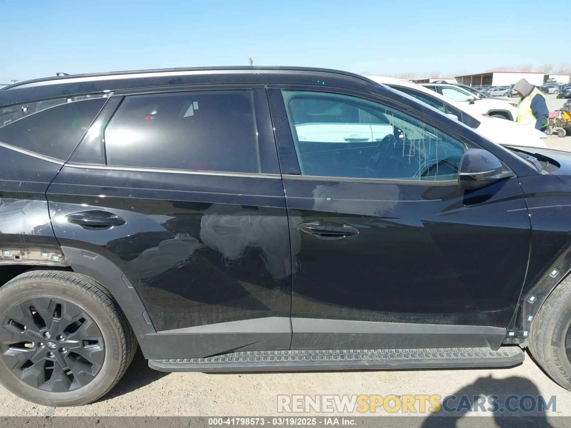 14 fotografías del automóvil dañado KM8JF3AE0NU149986 HYUNDAI TUCSON 2022
