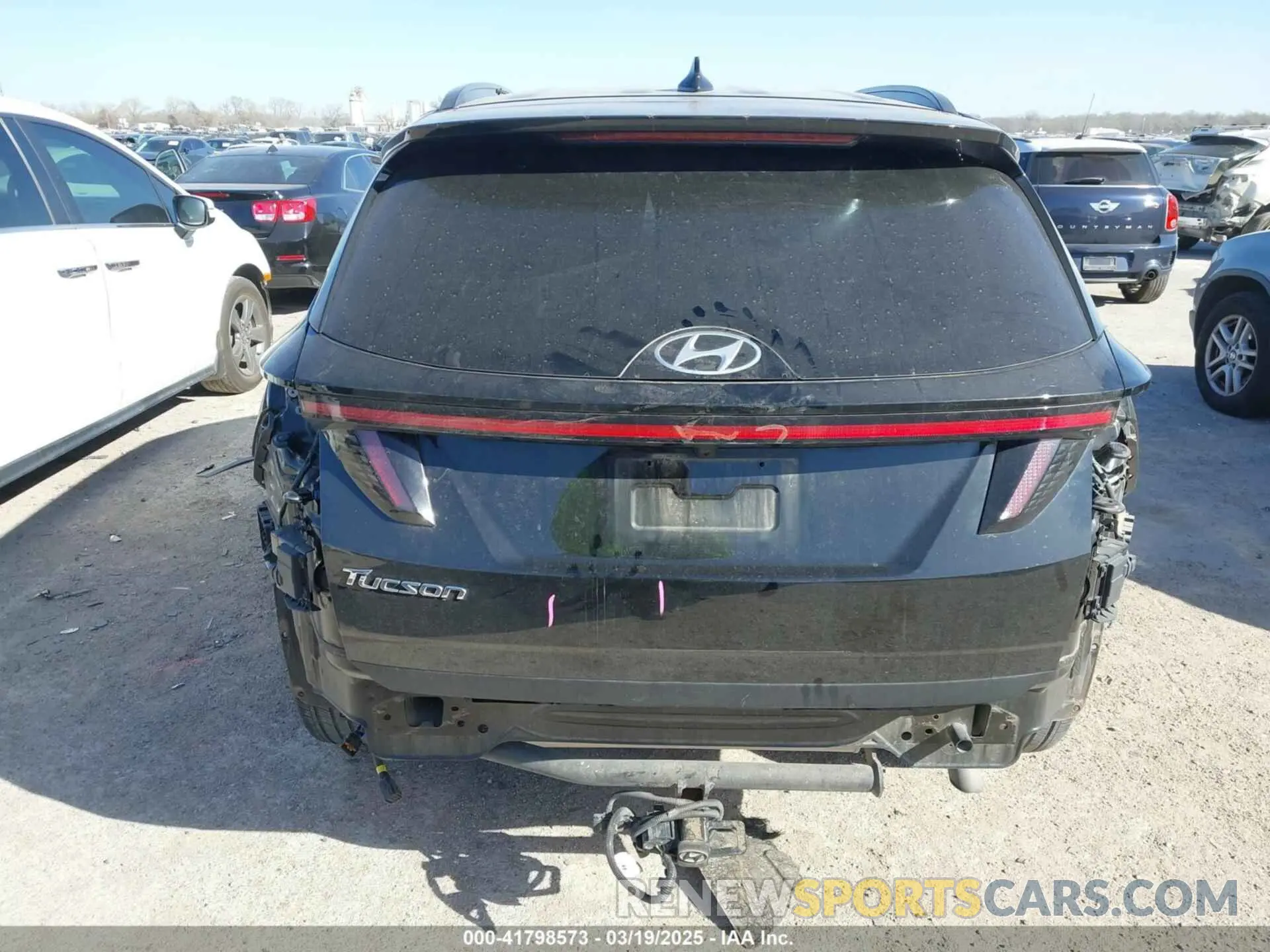 17 fotografías del automóvil dañado KM8JF3AE0NU149986 HYUNDAI TUCSON 2022