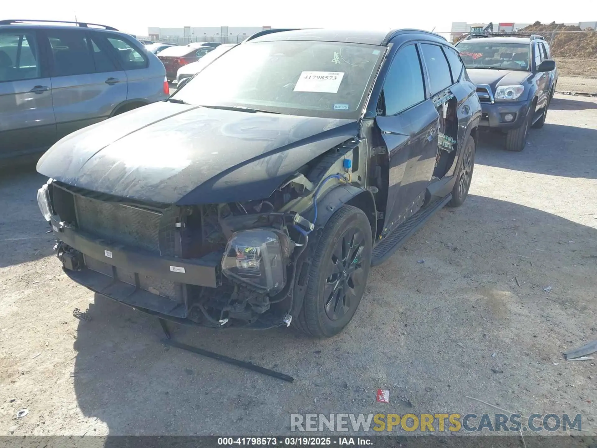 2 fotografías del automóvil dañado KM8JF3AE0NU149986 HYUNDAI TUCSON 2022