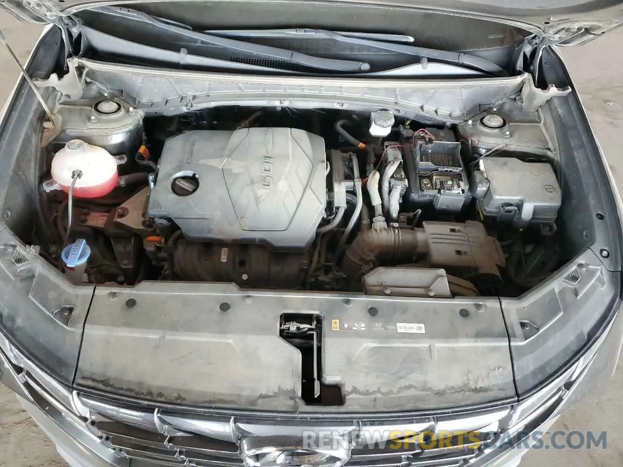 11 fotografías del automóvil dañado KM8JF3AE1NU109013 HYUNDAI TUCSON 2022
