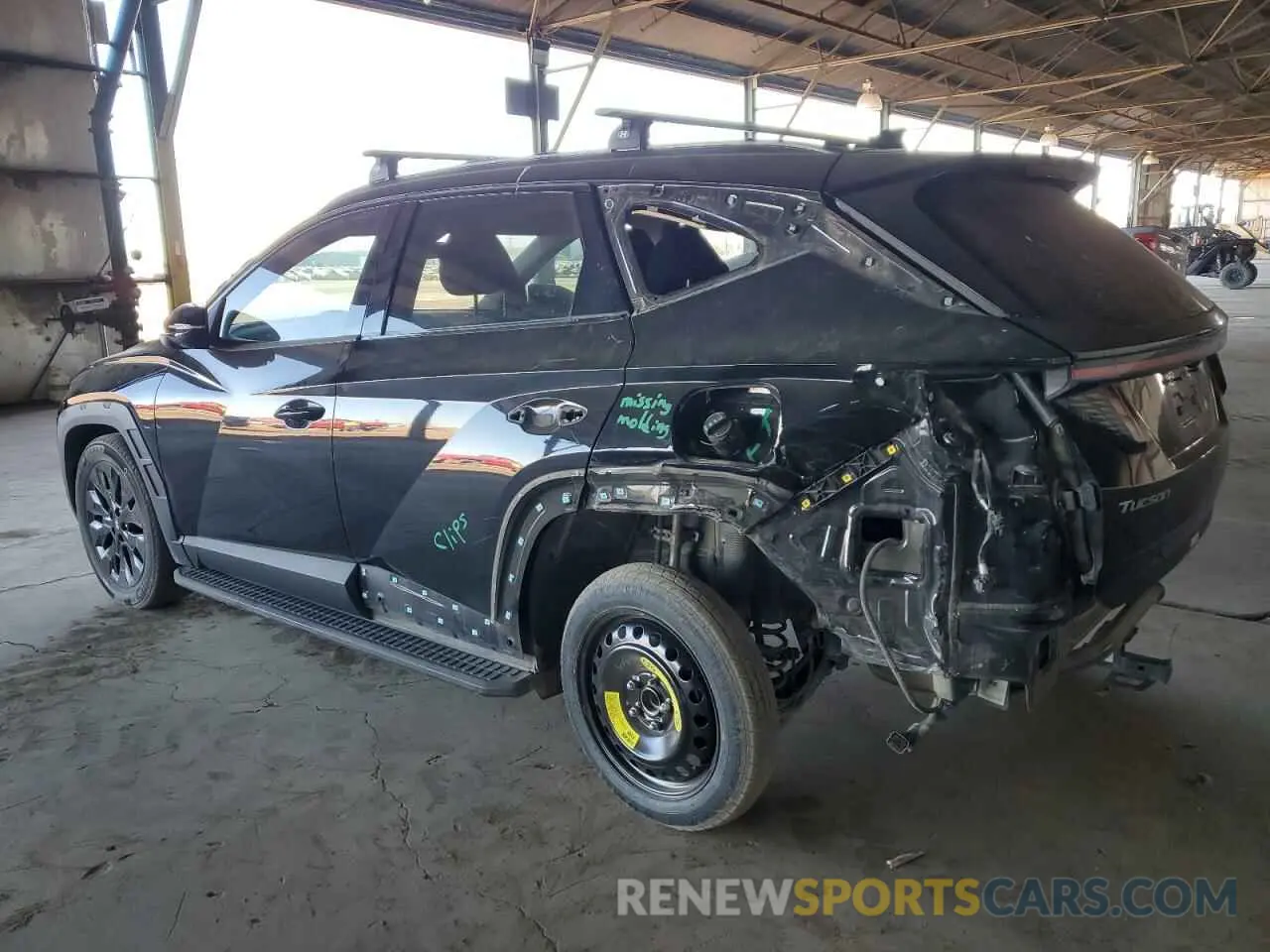 2 fotografías del automóvil dañado KM8JF3AE1NU109013 HYUNDAI TUCSON 2022