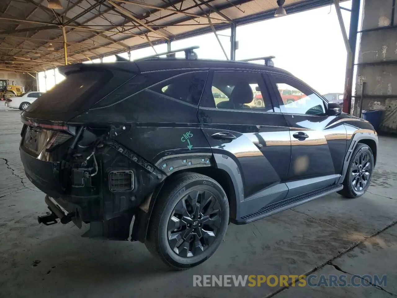 3 fotografías del automóvil dañado KM8JF3AE1NU109013 HYUNDAI TUCSON 2022
