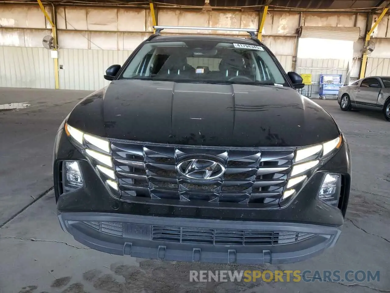 5 fotografías del automóvil dañado KM8JF3AE1NU109013 HYUNDAI TUCSON 2022