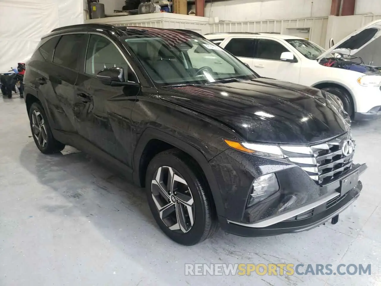 4 fotografías del automóvil dañado KM8JFCA10NU074106 HYUNDAI TUCSON 2022