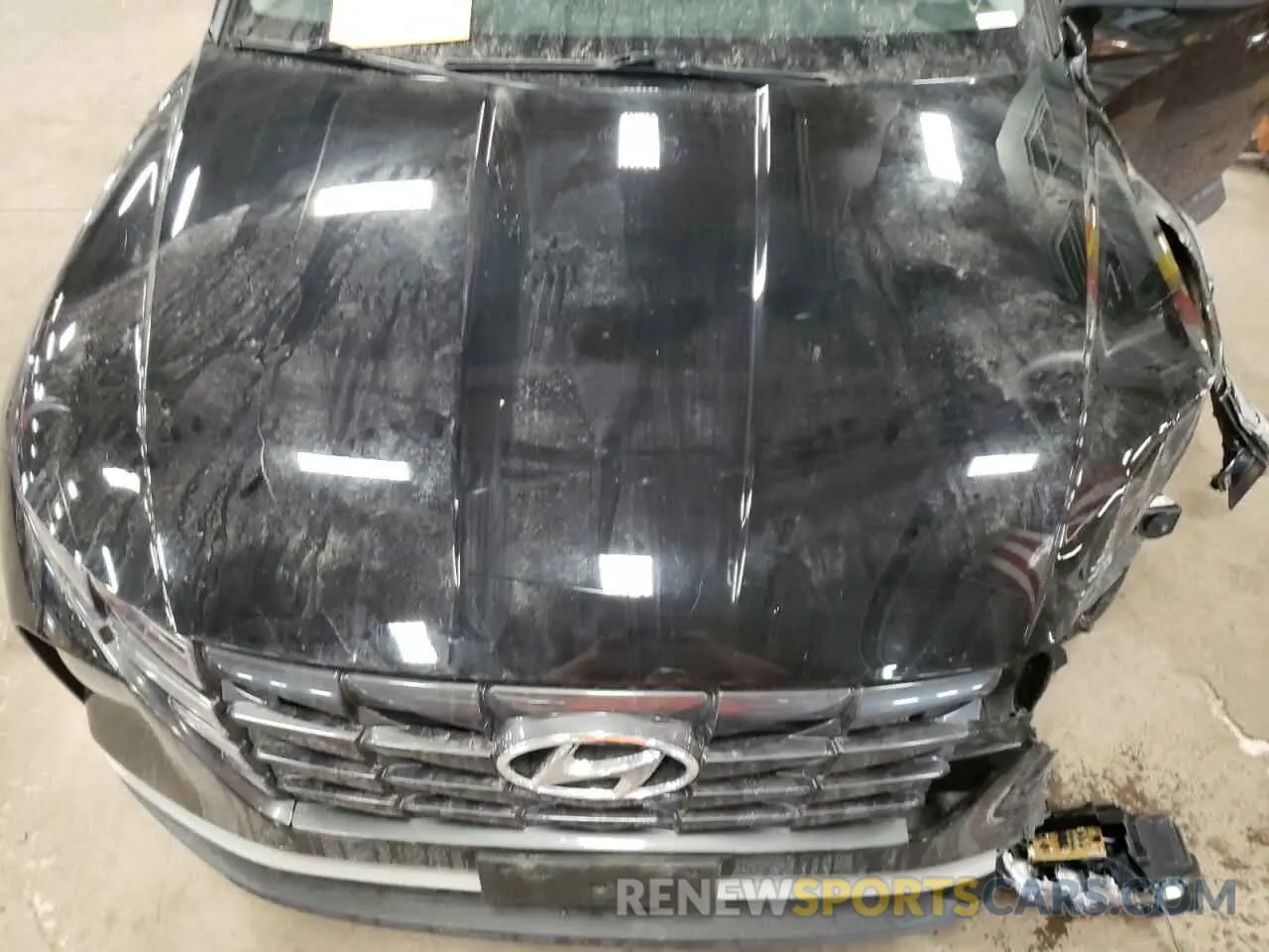 12 fotografías del automóvil dañado KM8JFCA11NU026436 HYUNDAI TUCSON 2022