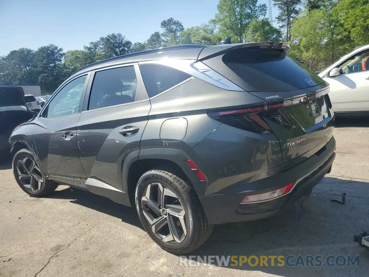 2 fotografías del automóvil dañado KM8JFCA12NU012397 HYUNDAI TUCSON 2022