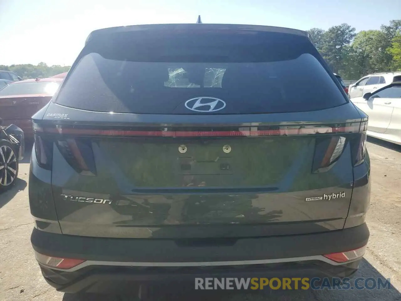 6 fotografías del automóvil dañado KM8JFCA12NU012397 HYUNDAI TUCSON 2022