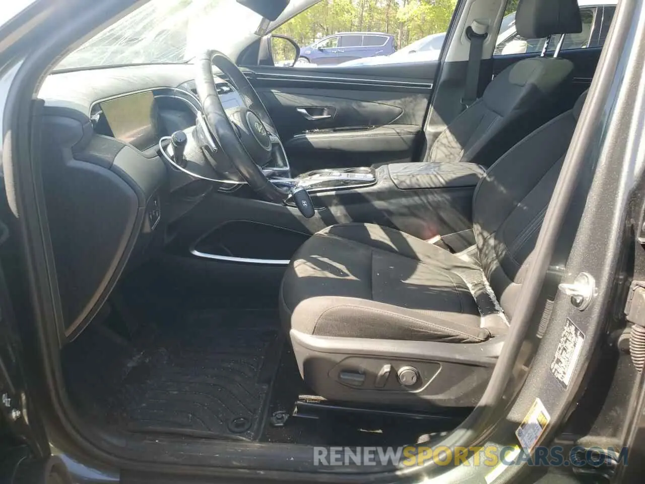 7 fotografías del automóvil dañado KM8JFCA12NU012397 HYUNDAI TUCSON 2022