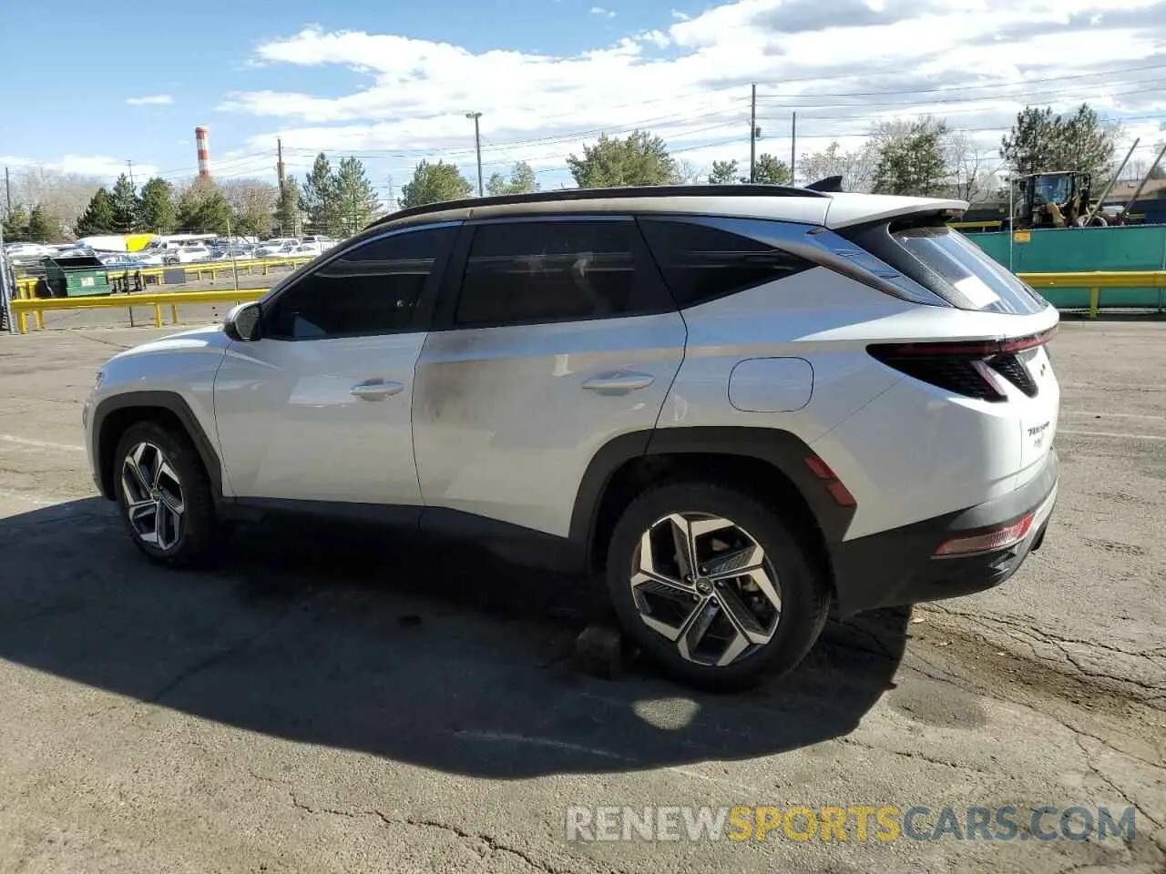 2 fotografías del automóvil dañado KM8JFCA14NU034238 HYUNDAI TUCSON 2022