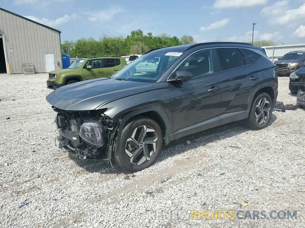1 fotografías del automóvil dañado KM8JFCA15NU067510 HYUNDAI TUCSON 2022
