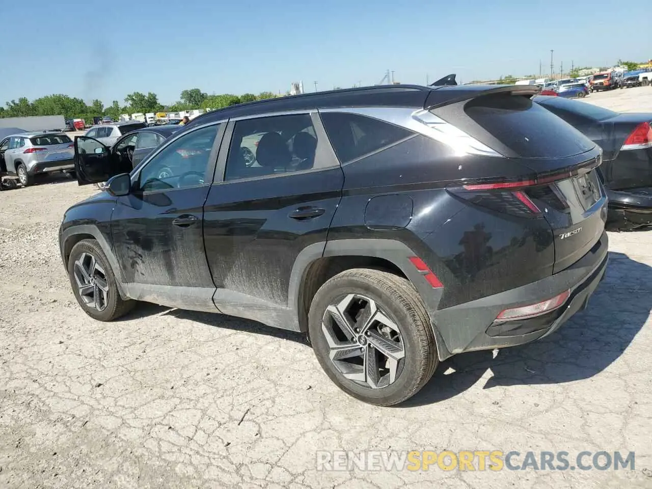 2 fotografías del automóvil dañado KM8JFCA16NU081545 HYUNDAI TUCSON 2022