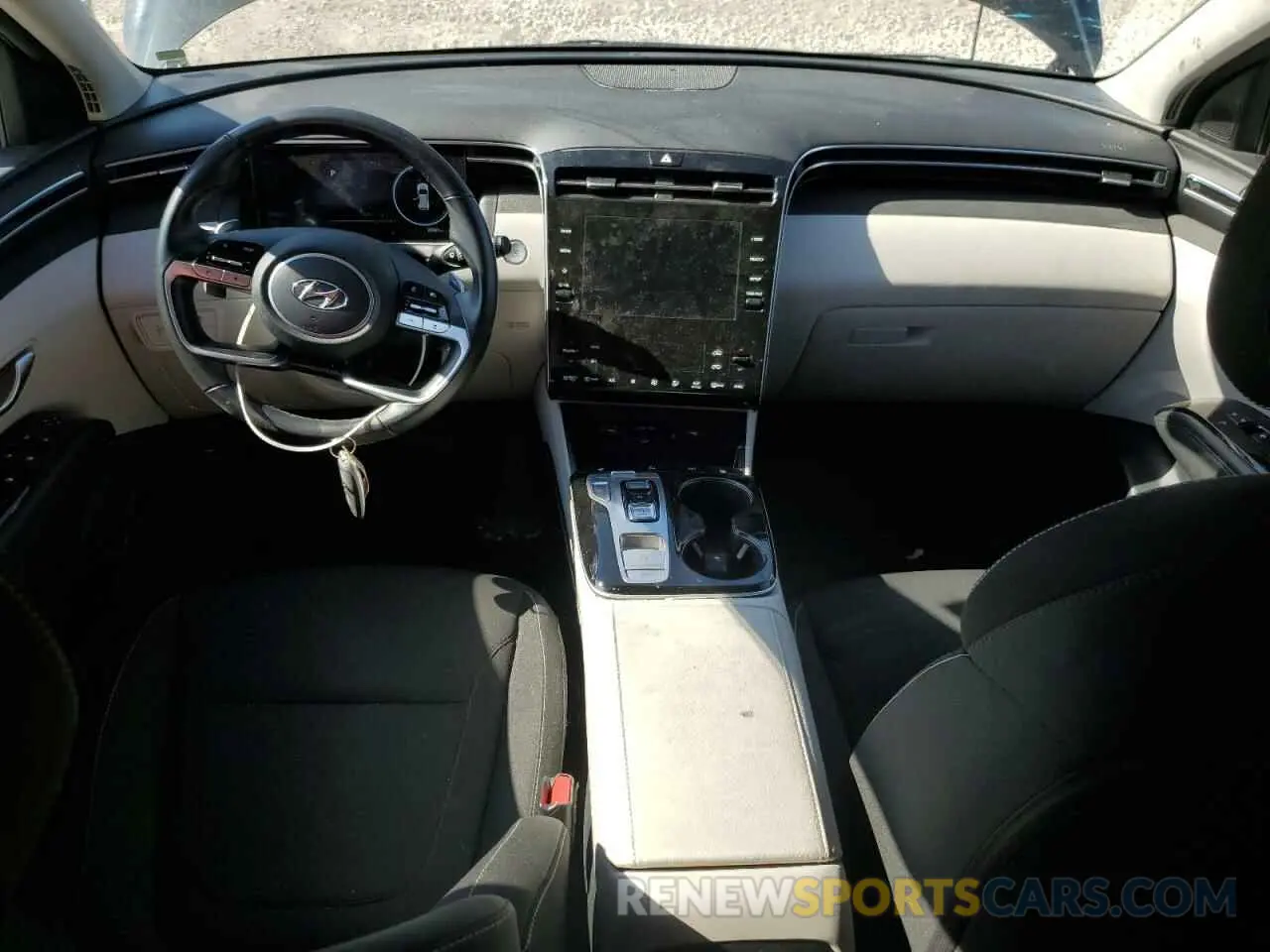 8 fotografías del automóvil dañado KM8JFCA16NU081545 HYUNDAI TUCSON 2022