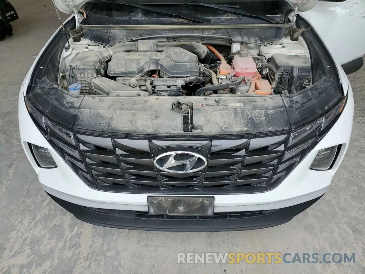 13 fotografías del automóvil dañado KM8JFCA17NU012055 HYUNDAI TUCSON 2022