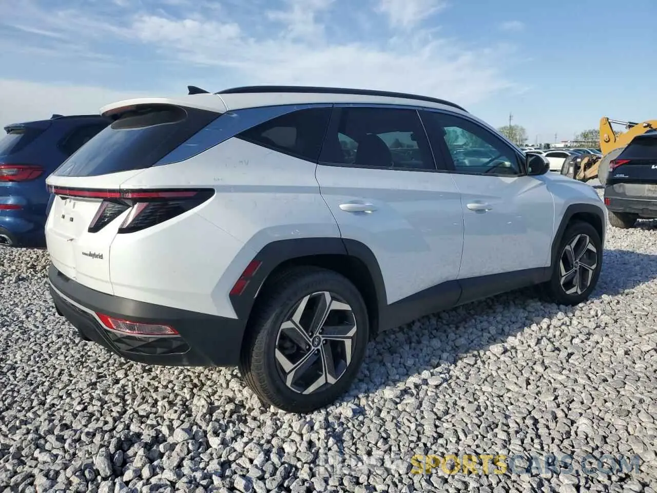 3 fotografías del automóvil dañado KM8JFCA17NU012055 HYUNDAI TUCSON 2022