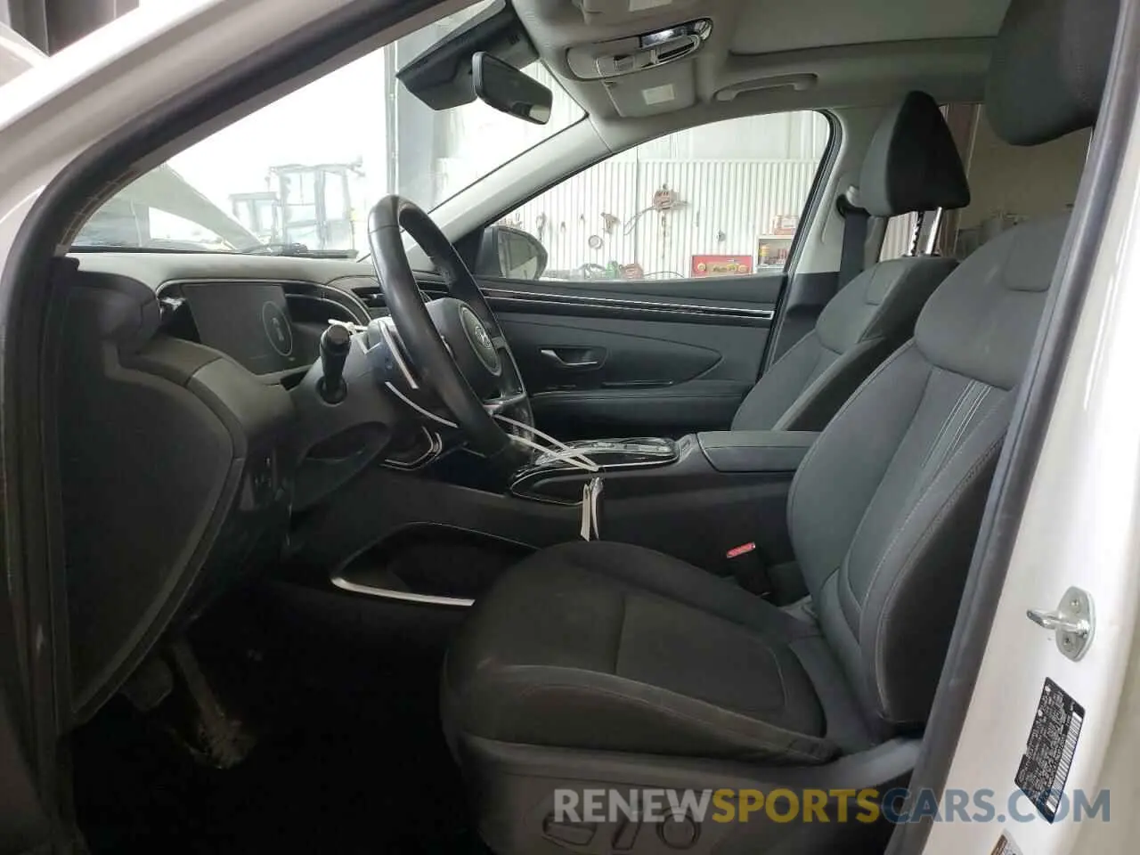 7 fotografías del automóvil dañado KM8JFCA17NU012055 HYUNDAI TUCSON 2022