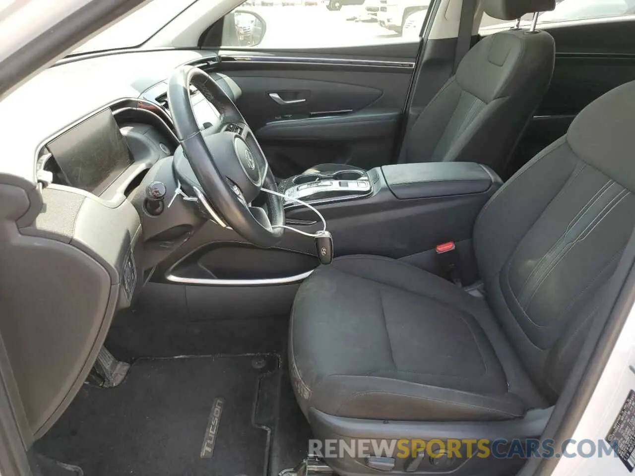 7 fotografías del automóvil dañado KM8JFCA17NU014047 HYUNDAI TUCSON 2022