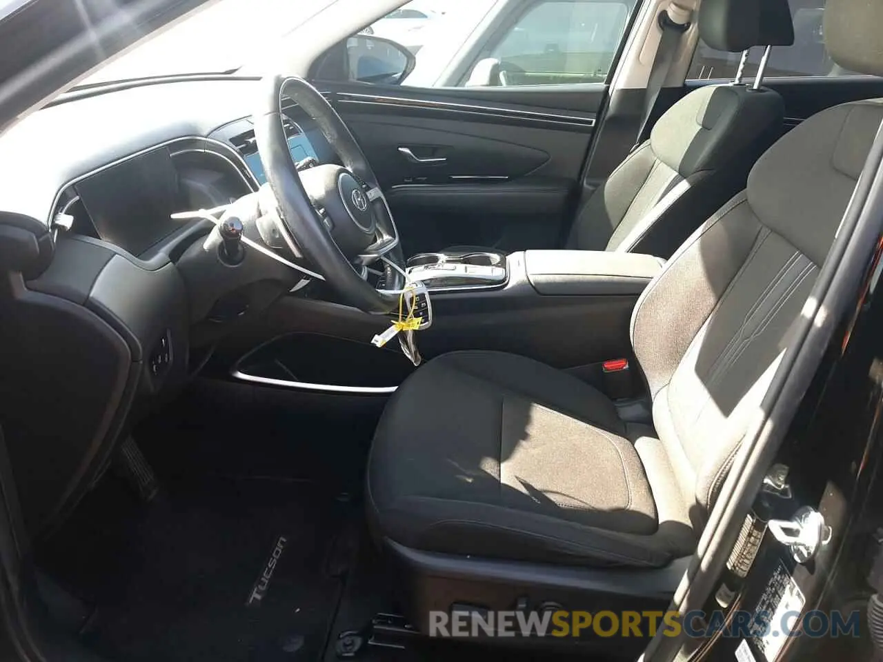 7 fotografías del automóvil dañado KM8JFCA18NU061166 HYUNDAI TUCSON 2022