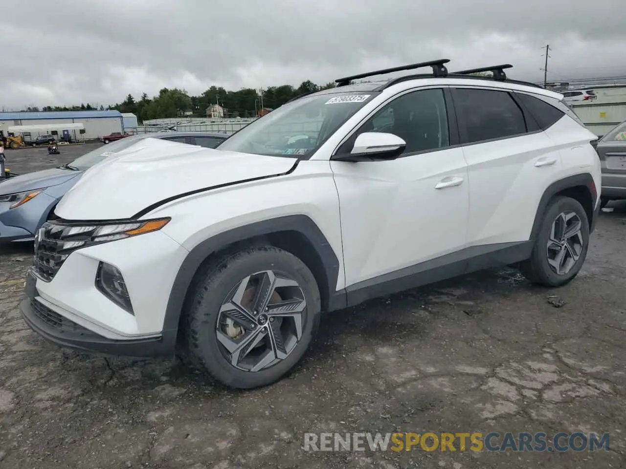 1 fotografías del automóvil dañado KM8JFCA19NU040696 HYUNDAI TUCSON 2022