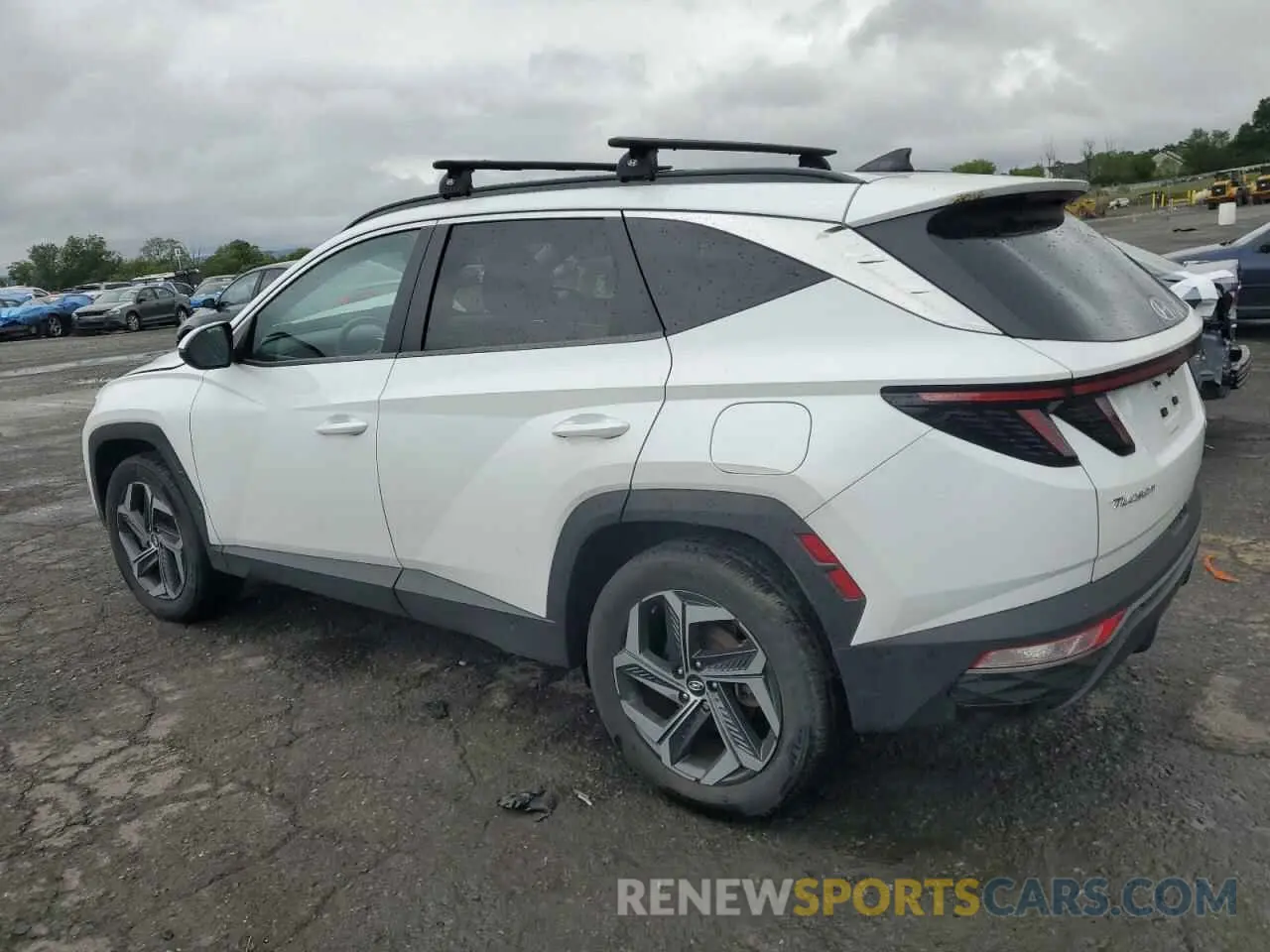 2 fotografías del automóvil dañado KM8JFCA19NU040696 HYUNDAI TUCSON 2022