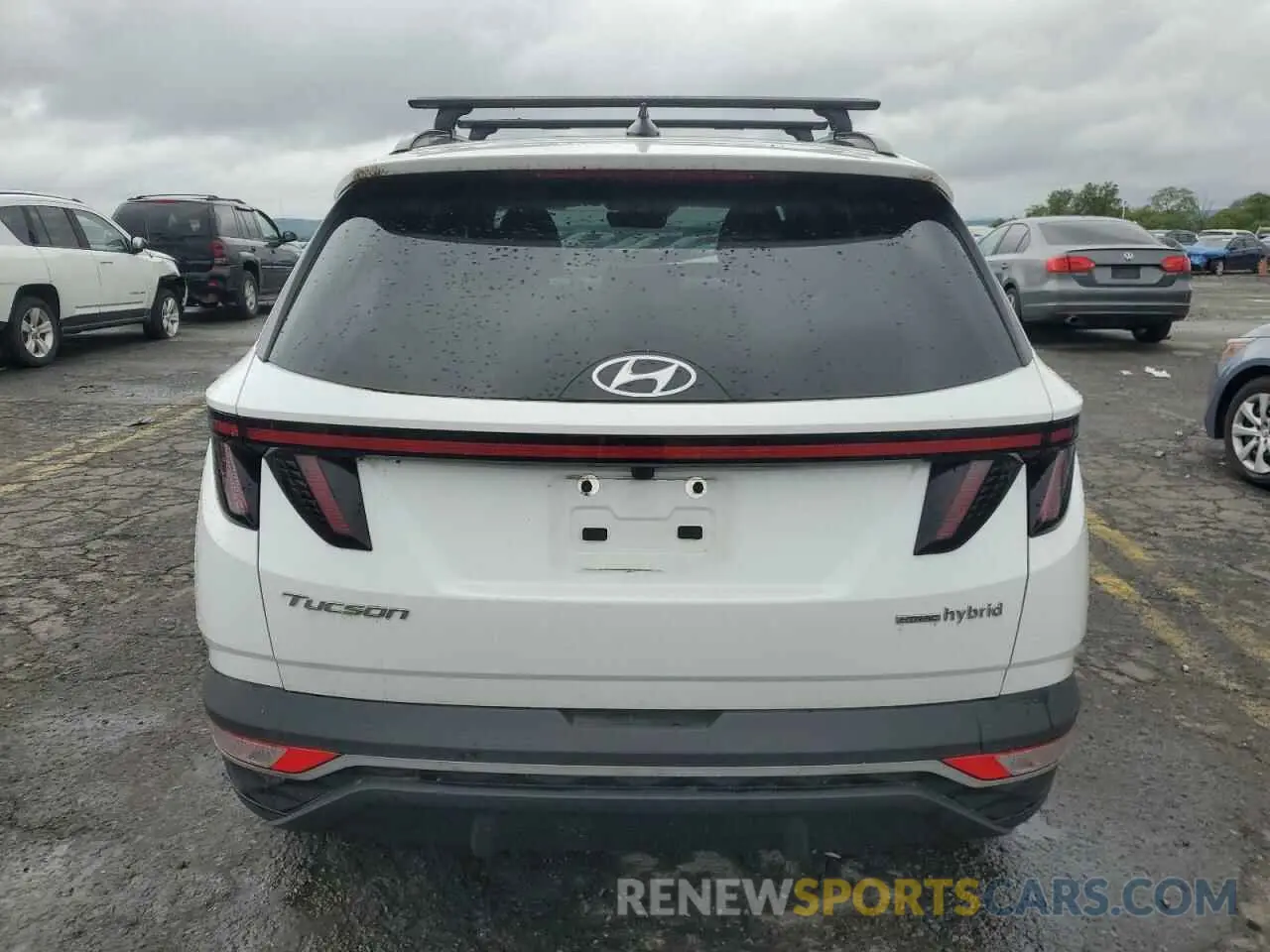 6 fotografías del automóvil dañado KM8JFCA19NU040696 HYUNDAI TUCSON 2022