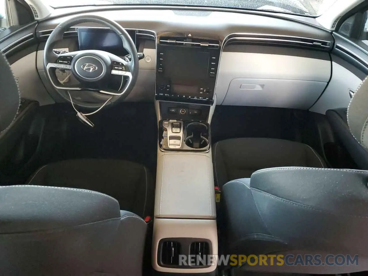 8 fotografías del automóvil dañado KM8JFCA19NU074587 HYUNDAI TUCSON 2022