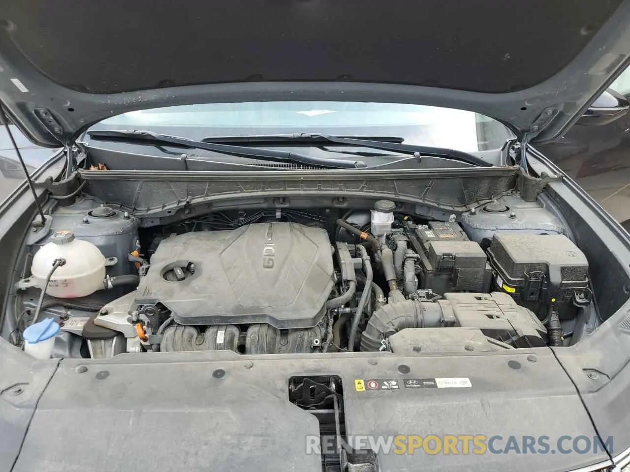 11 fotografías del automóvil dañado KM8JFCAE0NU150782 HYUNDAI TUCSON 2022