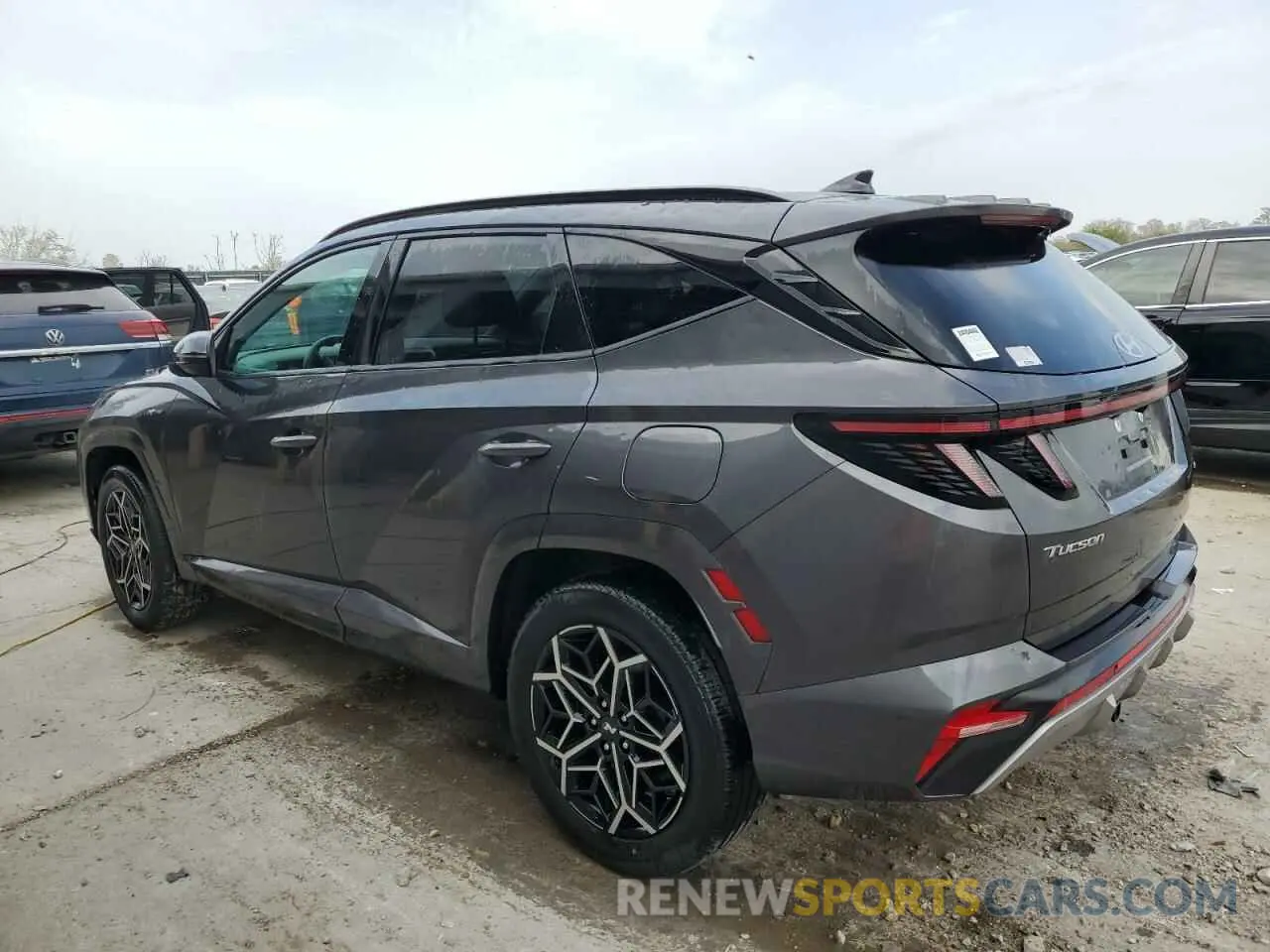2 fotografías del automóvil dañado KM8JFCAE0NU150782 HYUNDAI TUCSON 2022